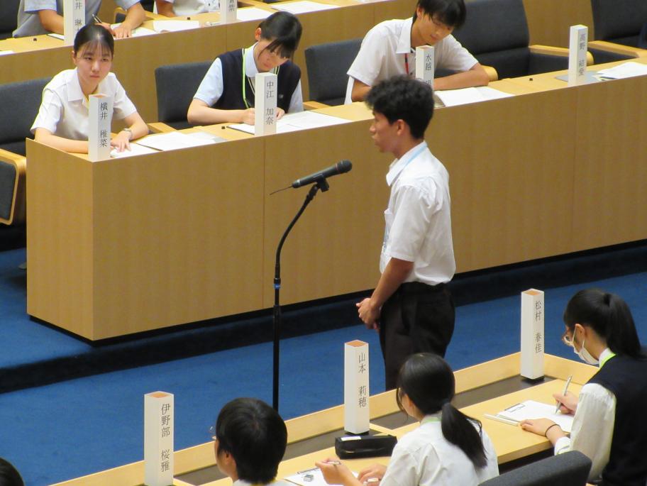 知事との意見交換会2