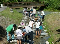 とやま川の見守り隊