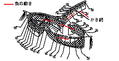 定置網漁具図