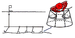 かごなわ漁業操業図