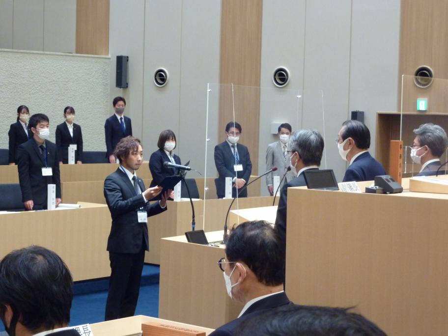 第66回富山県青年議会閉会式謝辞