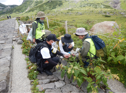 R5山岳環境保全ボランティア