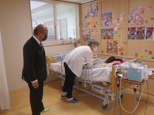 フローレンスジョジョ視察