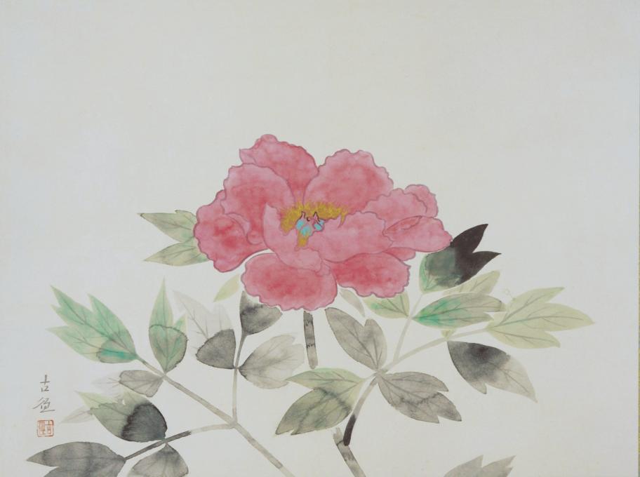 小林古径_牡丹紅