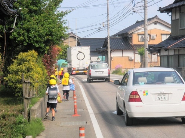 着工前の国道415号